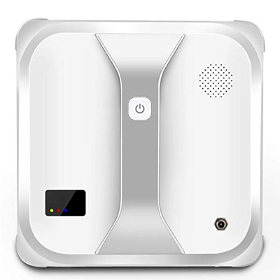 Samnuerly Robot de Limpieza de Ventanas, Robot Limpiador de Ventanas Inteligente con Control Remoto, para aspiradora de Limpieza de Vidrio Interior/Ex