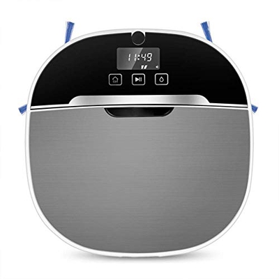 Samnuerly Lazy Sweeping Cleaner Machine Aspiradora, aplicación de navegación Inteligente Control de Voz Robot aspiradora, fregona de Barrido de Carga 