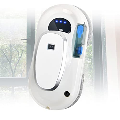 Samnuerly Robot Limpiador de Ventanas automático eléctrico, adsorción súper Fuerte, Seguro y Duradero Aspirador automático Conveniente Limpieza de Vid