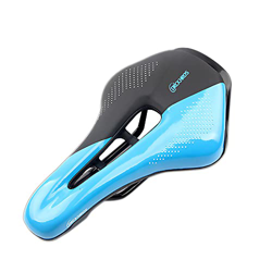 Sparrow Angel sillín de Bicicleta de montaña Cojín de Asiento para Bicicletas MTB Saddle Ampresamente Espesamiento Hueco Transpirable Cómodo Sillín de características