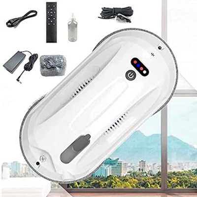 Samnuerly Robot Limpiador de Ventanas, Aspirador de Ventanas, Robot automático de Limpieza de Ventanas de Vidrio, para Limpieza de Ventanas Exteriores