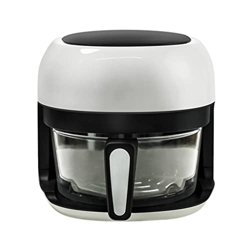 JUEMISSA Freidora de Aire freidora Multifuncional doméstica freidora eléctrica Inteligente freidora automática Visual electrodomésticos de Cocina (Col precio