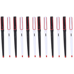 NUOBESTY 12 PCS Fountain Pens Bolt Action Pen Estudiantes Fuente de Letras Fuente de Letras Pen Estudiantes Aprendiendo Caligrafía precio