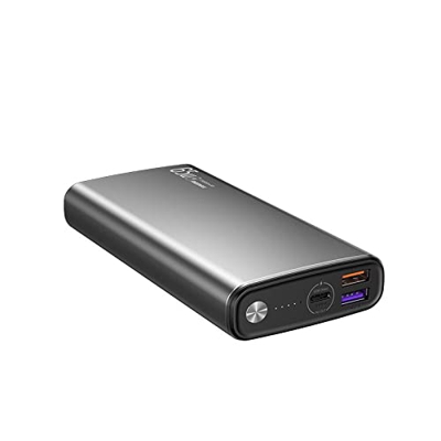 BOTTHEALTH 65w 20000mah Notebook Power Bank Batería, Recargable para Dos víAs Super Fast Charge Portable Powerbank TeléFono MóVil Batería Auxiliar Ext