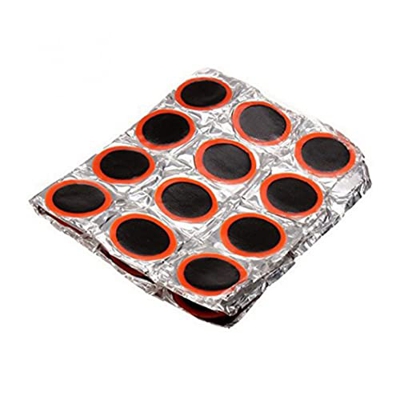 SMELEYOU 48 Uds. Parches de Goma Redondos de 25mm Pieza de reparación de neumáticos para Tubo Interior de neumáticos de Bicicleta MTB Motocicleta Depo