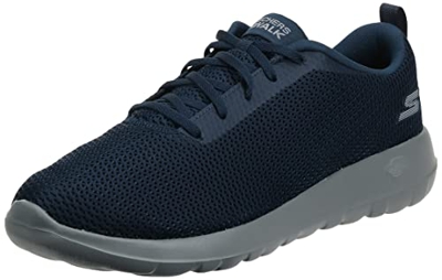 Skechers GO WALK MAX EFFORT, Zapatillas Deportivas para Hombre, Navy Textile /Gray Trim, 42.5 EU