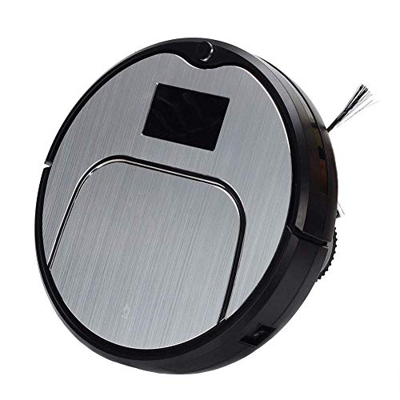 Samnuerly Lazy Sweeping Cleaner Machine Aspiradora multifunción Robot Operación de Control Remoto Receptor de Polvo robótico silencioso y autocargable