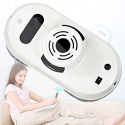 Samnuerly Robot Limpiador de Ventanas, Robot de Limpieza de Vidrio Inteligente Aspirador automático de Ventanas con Control Remoto y Cuerda de Segurid características