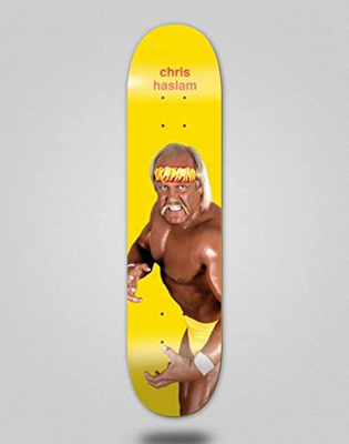 Enjoi monopatín Skate Skateboard Deck Tabla Chris Haslam Round 8.0