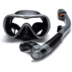 Samnuerly Máscara de Buceo Marco Grande Buceo Respiración Completa Máscara de natación antivaho Máscara de Snorkel de Cara Completa en oferta
