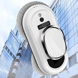 Samnuerly Robot Limpiador de Ventanas, Limpieza por adsorción al vacío, economía anticaída de 5 Pliegues, Robot de Limpieza de Vidrio con Control Remo en oferta