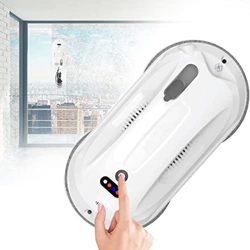 Robótica de limpieza de vidrio inteligente, aspiradora de robot de limpieza de ventanas de limpieza profunda, con protección contra fallas de energía, en oferta