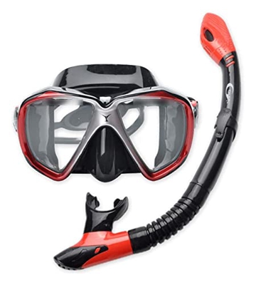 Gafas y máscaras de buceo Gafas de buceo gafas de buceo con mascarilla de mascarilla de buceo snorkel for hombres snorkel set impacto festival gafas d