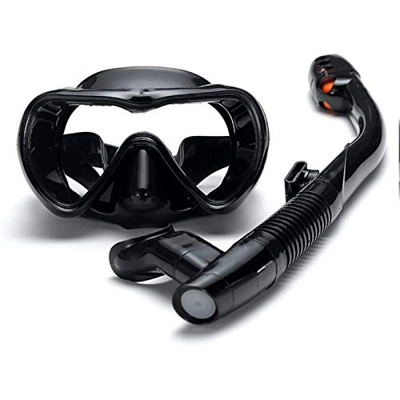 Samnuerly Máscara de Buceo Marco Grande Buceo Respiración Completa Máscara de natación antivaho Máscara de Snorkel de Cara Completa