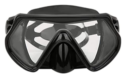 Gafas y máscaras de buceo Gafas de buceo snorkel máscara de buceo máscara de buceo silicona buceo bajo el rescate submarino copa de natación lente amp en oferta