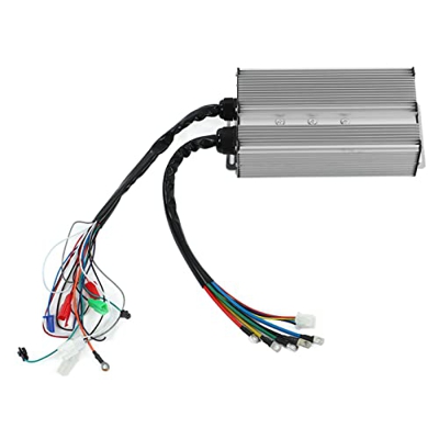 Keenso Controlador de Motor sin Escobillas de 36V 48V 60V 3000W, Controlador de Scooter Eléctrico para Scooters Eléctricos Y Bicicletas Eléctricas