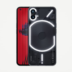 Nothing Phone (1): 8 GB RAM + 256 GB, Glyph Interface, cámara Doble de 50 MP, Nothing OS, Pantalla OLED de 6,55” y 120 Hz, Negro características