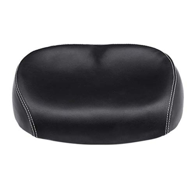 sillín de bicicleta de montaña Asiento de la bicicleta del camino de MTB montar de la bici respirable cómodo el ancho del cojín amortiguador del sillí