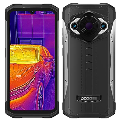 Térmico Cámara 48MP (Infrarrojos 20MP) + 16MP, DOOGEE S98 Pro, Smartphone Visión Nocturna por Infrarrojos, Helio G96 8GB+ 256GB, Teléfono móvil IP68 6