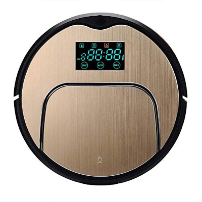 Samnuerly Lazy Sweeping Cleaner Machine Aspiradora multifunción Robot Operación de Control Remoto Receptor de Polvo robótico silencioso y autocargable