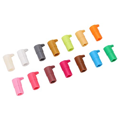 Juego de adaptadores de marcador, correspondencia de color ABS material adaptador de pluma de seguridad para Sakura Gelly Roll