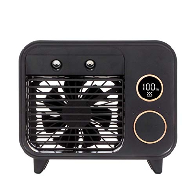 YUELEI- Acondicionador de aire acondicionado Aire acondicionado, aire acondicionado USB Ventilador con 5 velocidades, refrigerador de aire de escritor