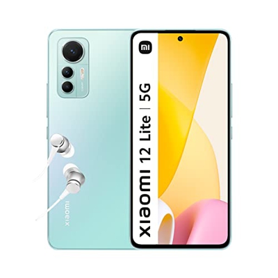 Xiaomi 12 Lite 5G - Smartphone de 8+256 GB, Pantalla de 6.55” 120Hz AMOLED, Snapdragon 778G, Triple Cámara de 108MP, 4300mAh con 67W Turbo Charge, Gre