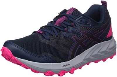 Asics Gel-Sonoma 6, Trail Running Shoe Mujer, French Blue/Black, 39 EU