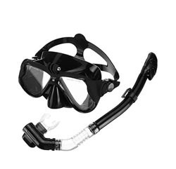 WARRIO Gafas y máscaras de Buceo Gafas de Buceo máscara de Buceo con máscara de Buceo de Buceo Buceo Buceo Nadando Snorkel seco Aliento sin Aliento y  precio