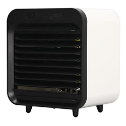 Aire Acondicionado Portátil, Mini Ventilador Enfriador de Aire de 3 Velocidades, Enfriador Evaporativo Alimentado por USB, Pequeño Ventilador de Enfri precio