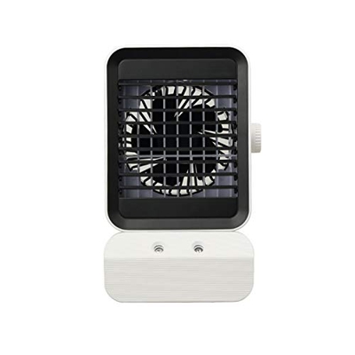 YUELEI- Acondicionador de aire Acondicionador de aire Aire acondicionado Portátil Ventilador, spray de doble orificio, 3 velocidades Nivel ajustable, 