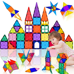 34 Piezas Bloques Magneticos para Niños Juego Construccion Magnetico Juego Construccion Magnetico 3D para Niños y Niñas de 3 4 5 6 y 7 Años Imanes Mag características