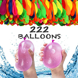222 Bombas de Agua en 60 Segundos, Bombas de Agua de Llenado Rápido,coloridos Globos de Agua mixtos Adecuados para Fiestas de Cumpleaños,Fiestas en la precio