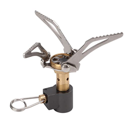 RYSH Mini Estufa de Camping, Estufa de Bolsillo, válvula de Control Ajustable de 3000 W, Enchufe de Tornillo Compacto para Exteriores en oferta