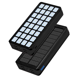 Banco de energía Banco de energía al Aire Libre Banco de energía Solar 50000 mah luz de Camping Banco de energía portátil batería Externa Banco de ene precio