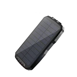 Power Bank Power Bank 25000mah Banco de energía Solar Cargador inalámbrico para Todos los Bancos de energía Batería Externa portátil Led Power Bank Bl en oferta