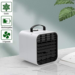 YUELEI- Ventilador portátil del escritorio USB con 3 velocidades, ventilador de refrigerador de aire personal, ventilador de aire acondicionado portát precio