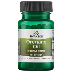 Swanson Oregano Oil (aceite de Orégano), Origanum vulgare, 150mg, 120 cápsulas blandas, altamente dosificadas, Probadas en Laboratorio, Sin Soja, Sin  precio