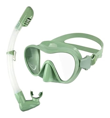 WARRIO Gafas y máscaras de Buceo Goggles Diving Impermeable de Alta definición Diving Snorkel seco Completo se Adapta a la Cara cómoda respiración Más