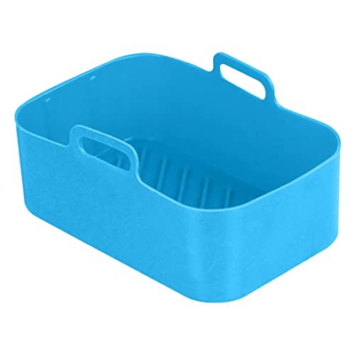 A/R Olla de Silicona para freidora de Aire | Cesta de freidora de Aire de Silicona | Recipiente de Silicona para freidora, Horno y microondas, Accesor
