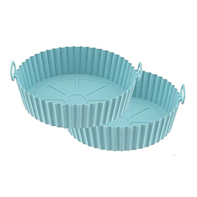 Sartén De Silicona para Freidora De Aire, Freidora De Aire Antiadherente Reutilizable, Cesta De Freidora De Aire, Cesta De Freidora De Aire para Horne