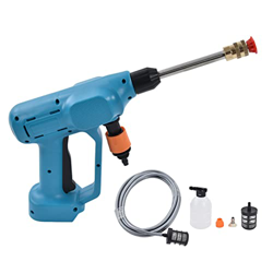 Socobeta Pistola de Lavado de Agua de Litio, Filtro Incorporado Motor Fuerte Autocebado Pistolas de Agua de Lavado de Autos para Jardín precio