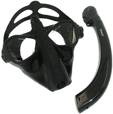 Spacmirrors Máscara de esnórquel de Cara Completa Buceo de Verano Máscara de esnórquel Completamente Seca Tubo Gafas de Buceo Equipo para esnórquel