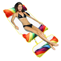 Gidenfly Piscina Hinchable Flotadores Adulto, Piscina Hamaca Flotadores para Adultos, Accesorios Multiusos para Piscinas Sillas hinchables para Piscin características