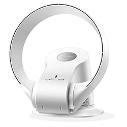 Ventilador Montado En La Pared Ventilador Sin Aspas De Bajo Consumo Ventilador De Escritorio Remoto-Silencioso-Plegable, Viento Para Dormir/Viento Nat precio