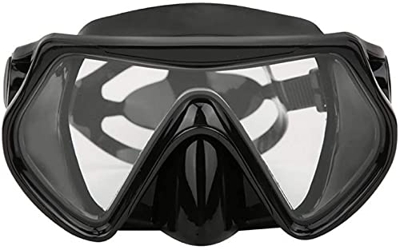 Máscara de esnórquel de cara completa Máscara de esnórquel Buceo Gafas de buceo de silicona Salvamento submarino Gafas de natación Lente Vista amplia 