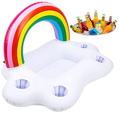Soporte para Bebidas para Piscina, Hinchable, 60 x 40 x 40 cm