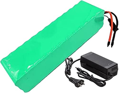 Paquete De Batería De Bicicleta Eléctrica De Iones De Litio De 24V 12Ah, Batería De Alta Capacidad De 12000Mah Con+Cargador Para Scooter Eléctrico Par