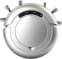 Samnuerly Aspirador robótico Mejorado-Aspirador robótico 1200pa, (Tiempo de Funcionamiento de 120 Minutos, Cubo de Basura Extra Grande de 320 ml) Múlt en oferta