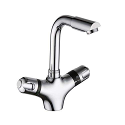 FMOPQ Grifo Mezclador termostático para Fregadero de Cocina, Grifo de un Solo Orificio, Grifo termostático de Cocina de Agua fría y Caliente precio
